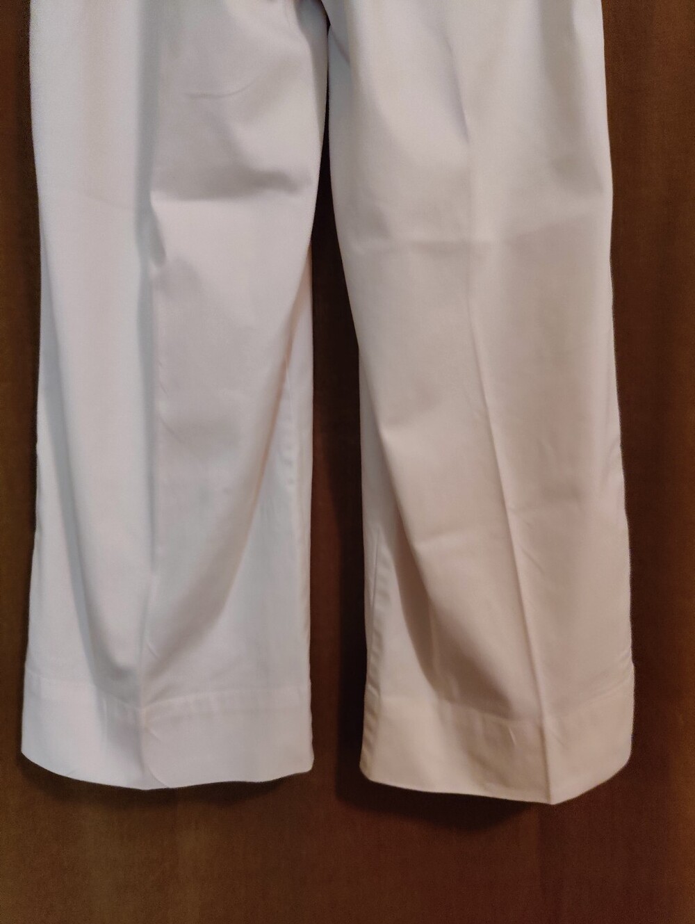 J. Crew Astrid Wide Leg Chino In Off White, Size M - Picture 9 of 10